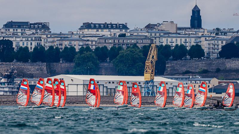 2025 iQFOiL Youth & Junior World Championships - Day 6 photo copyright Sailing Energy / iQFOiL Class taken at  and featuring the iQFoil class