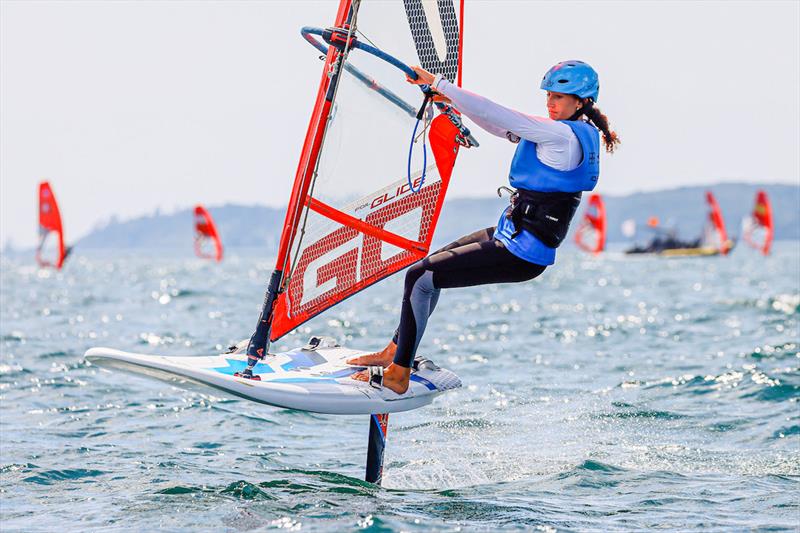 2025 iQFOiL Youth & Junior World Championships - Day 6 photo copyright Sailing Energy / iQFOiL Class taken at  and featuring the iQFoil class
