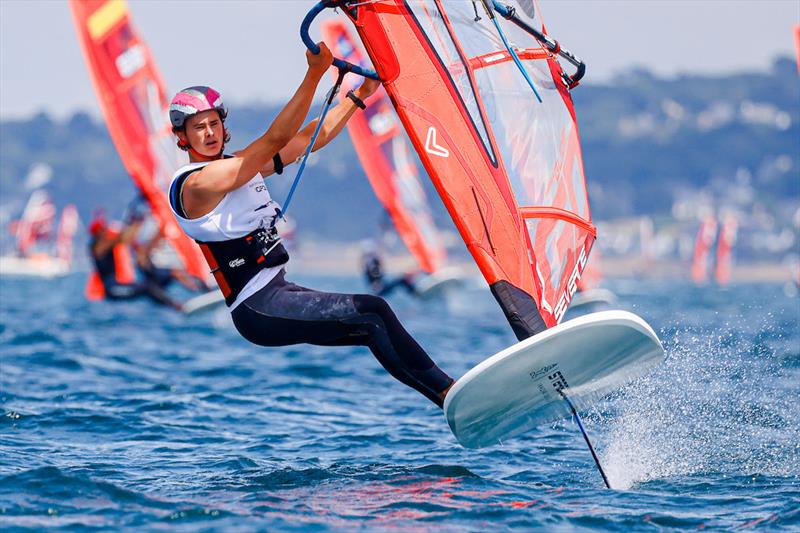 2025 iQFOiL Youth & Junior World Championships - Day 6 photo copyright Sailing Energy / iQFOiL Class taken at  and featuring the iQFoil class