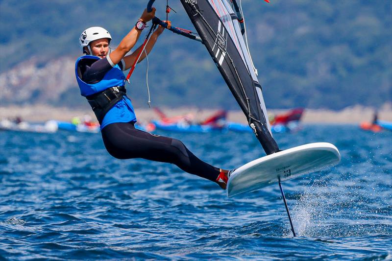 2025 iQFOiL Youth & Junior World Championships - Day 6 photo copyright Sailing Energy / iQFOiL Class taken at  and featuring the iQFoil class