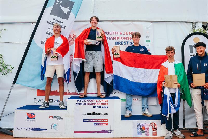 2025 iQFOiL Youth & Junior World Championships photo copyright Sailing Energy / iQFOiL Class taken at  and featuring the iQFoil class