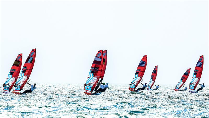 2025 iQFOiL U23 World Championships - Day 2 - photo © Sailing Energy / iQfoil Class