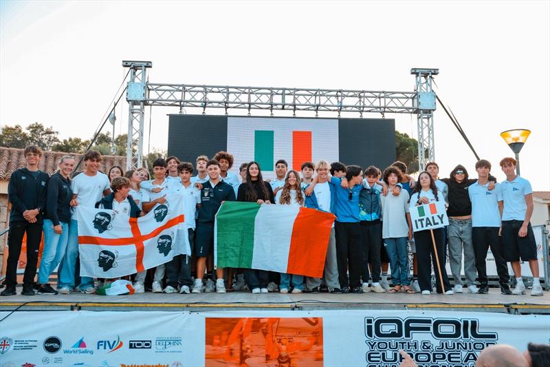 iQFOiL Youth & Junior Europeans 2025 - photo © Sailing Energy / iQFOiL International Class