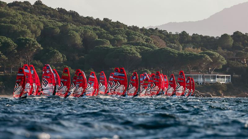 iQFOiL Youth & Junior European Championships - Day 6 photo copyright Sailing Energy / iQFOiL International Class taken at Club Nautico Arzachena and featuring the iQFoil class