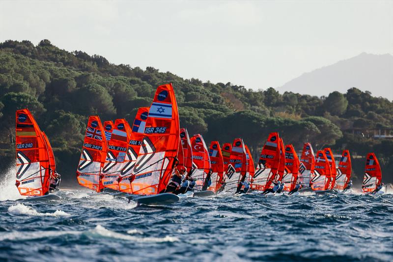 iQFOiL Youth & Junior European Championships - Day 6 photo copyright Sailing Energy / iQFOiL International Class taken at Club Nautico Arzachena and featuring the iQFoil class