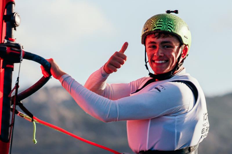 iQFOiL Youth & Junior European Championships - Day 6 photo copyright Sailing Energy / iQFOiL International Class taken at Club Nautico Arzachena and featuring the iQFoil class