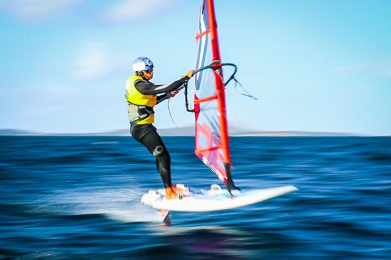 iQFOiL Youth & Junior European Championships - Day 6 photo copyright Sailing Energy / iQFOiL International Class taken at Club Nautico Arzachena and featuring the iQFoil class
