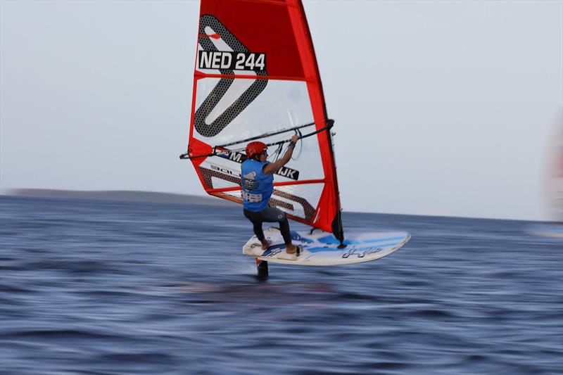 iQFOiL Youth & Junior European Championships - Day 6 photo copyright Sailing Energy / iQFOiL International Class taken at Club Nautico Arzachena and featuring the iQFoil class