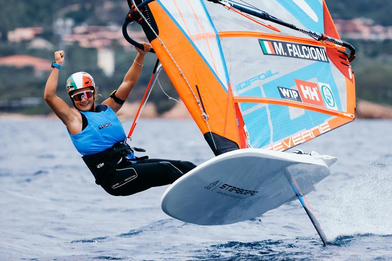iQFOiL Youth & Junior European Championships - Day 7 photo copyright Sailing Energy / iQFOiL International Class taken at Club Nautico Arzachena and featuring the iQFoil class