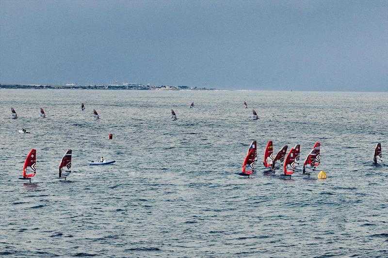 2025 iQFOiL Senior European Championship in Sferracavallo - Day 3 photo copyright Sailing Energy / iQFOiL International Class taken at Circolo Velico Sferracavallo and featuring the iQFoil class