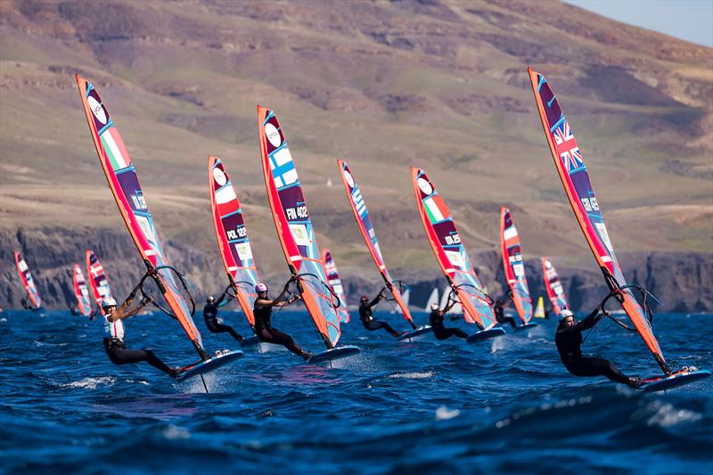 2026 Lanzarote International iQFOiL Games - Day 3 - photo © Sailing Energy / iQFOiL International Class