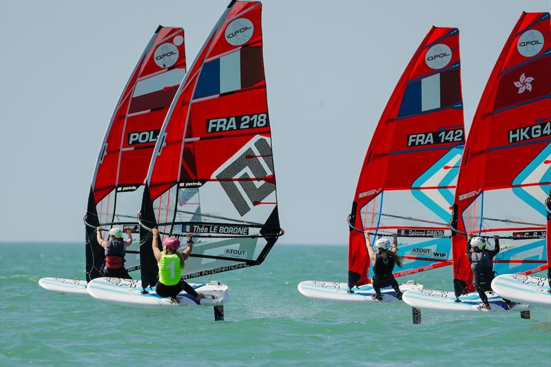 2026 iQFOiL International Games #2 Day 4 photo copyright Sailing Energy / iQFOiL International Class taken at  and featuring the iQFoil class