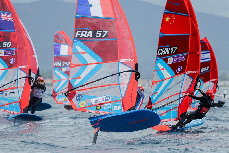 iQFoil Women - 57th French Olympic Week in Hyères - Day 3 - photo © Sailing Energy / French Olympic Week Hyères - TPM