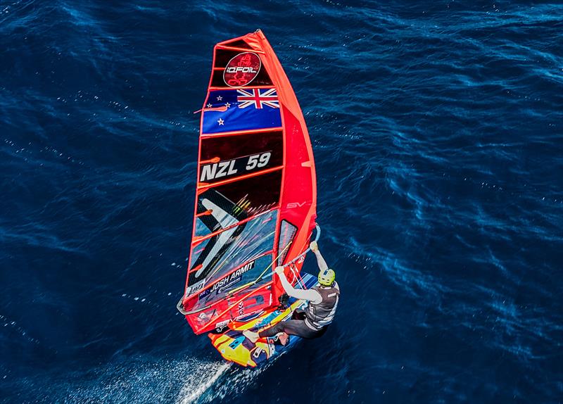 Josh Armit (NZL) iQFoil Men - 57th French Olympic Week in Hyères - Day 3 - photo © Sailing Energy / French Olympic Week Hyères - TPM