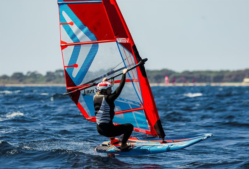 Verle ten Have (NZL) - iQFoil Women - 57th French Olympic Week in Hyères - Day 3 - photo © Sailing Energy / French Olympic Week Hyères - TPM