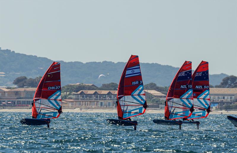 Stella Bilger - Womens iQFoil - 57th French Olympic Week in Hyères - Day 5, April 24, 2026 - photo © Sailing Energy / French Olympic Week Hyères - TPM