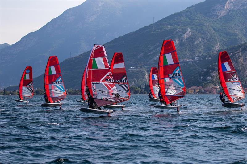 2026 iQFOiL Youth & Junior International Games day 5 - photo © Elena Giolai / Circolo Surf Torbole / iQFOiL International Class