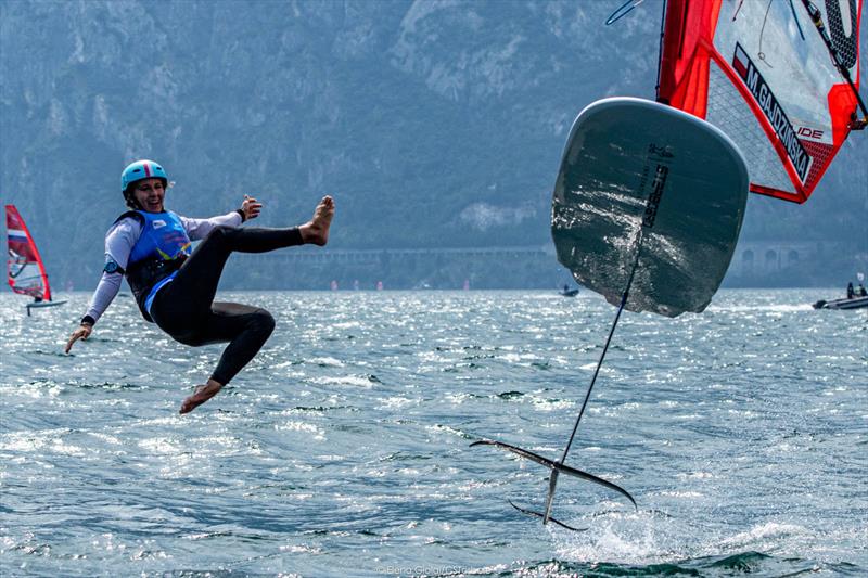 iQFOiL Youth & Junior International Games at Torbole, Lake Garda - photo © Elena Giolai / Circolo Surf Torbole / iQFOiL International Class