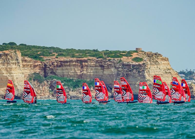 2026 iQFOiL Open European Championships in Portimão - Day 5 photo copyright Sailing Energy / iQFOiL International Class taken at  and featuring the iQFoil class