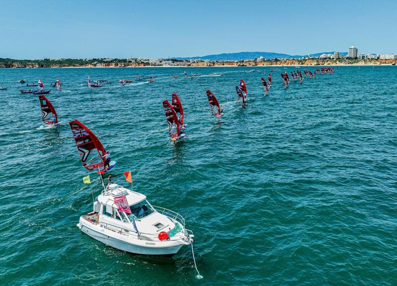 2026 iQFOiL Open European Championships in Portimão - Day 5 photo copyright Sailing Energy / iQFOiL International Class taken at  and featuring the iQFoil class