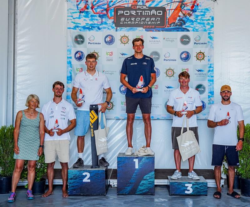2026 iQFOiL Open European Championships in Portimão - Prize Giving - photo © Sailing Energy / iQFOiL International Class
