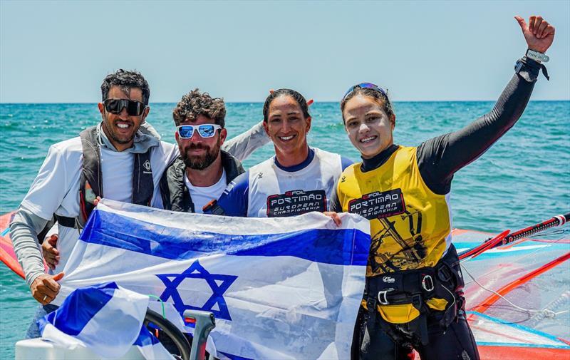 2026 iQFOiL Open European Championships in Portimão photo copyright Sailing Energy / iQFOiL International Class taken at  and featuring the iQFoil class