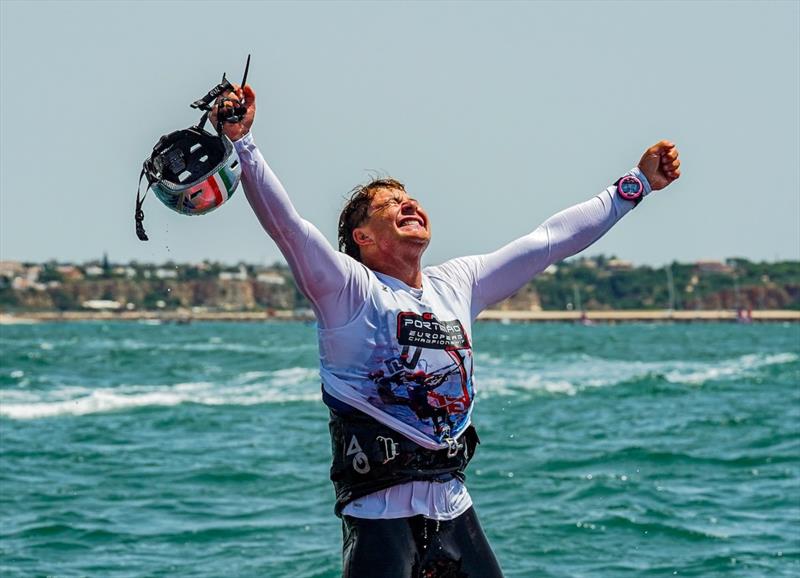2026 iQFOiL Open European Championships in Portimão photo copyright Sailing Energy / iQFOiL International Class taken at  and featuring the iQFoil class