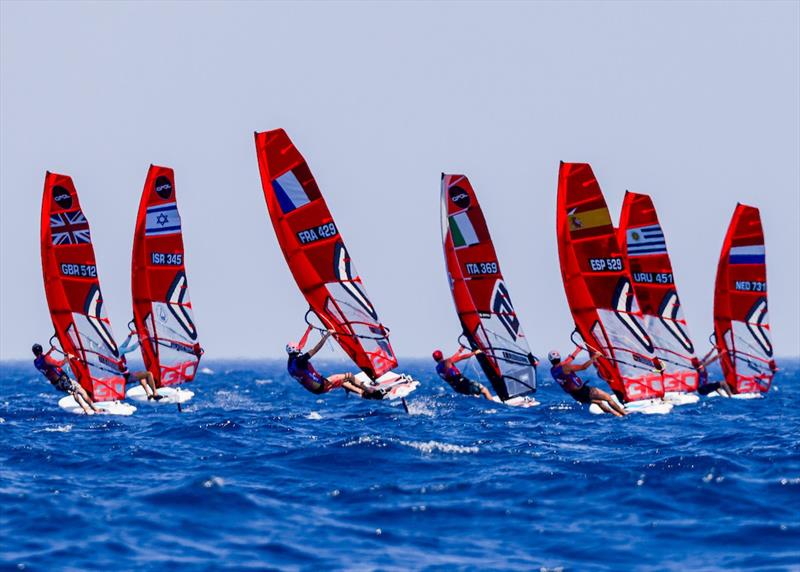2026 iQFOiL Youth & Junior Worlds in Costa Brava Day 1 photo copyright Sailing Energy / iQFOiL International Class taken at Club de Vela La Ballena Alegre and featuring the iQFoil class