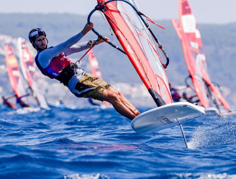 2026 iQFOiL Youth & Junior Worlds in Costa Brava Day 1 photo copyright Sailing Energy / iQFOiL International Class taken at Club de Vela La Ballena Alegre and featuring the iQFoil class