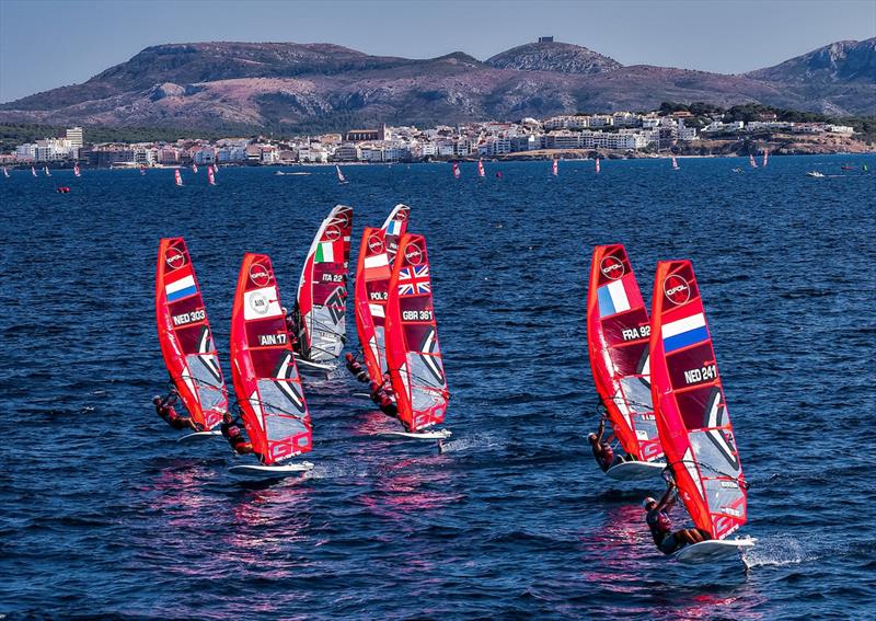 2026 iQFOiL Youth & Junior Worlds in Costa Brava Day 3 - photo © Sailing Energy / iQFOiL International Class