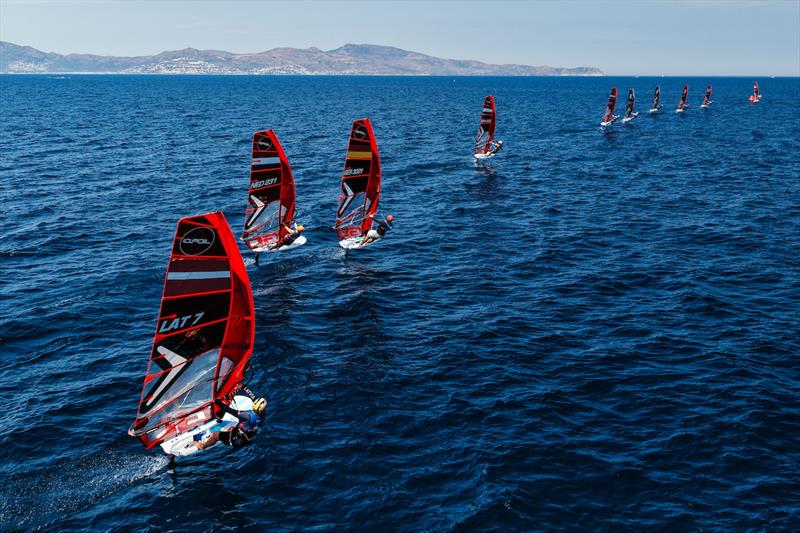 2026 iQFOiL Youth & Junior Worlds in Costa Brava Day 4 photo copyright Sailing Energy / iQFOiL International Class taken at Club de Vela La Ballena Alegre and featuring the iQFoil class