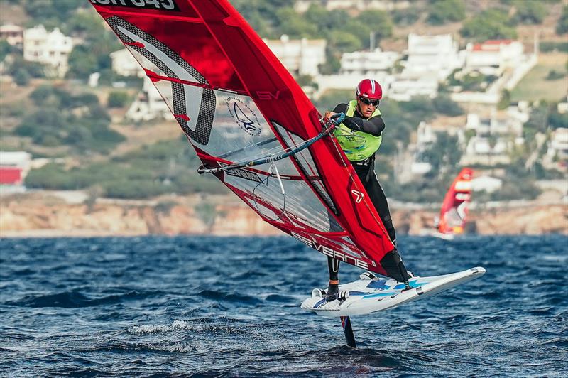 iQFOiL Youth & Junior Europeans 2026 at Varkiza, Greece Day 3 - photo © Sailing Energy / iQFOiL Class