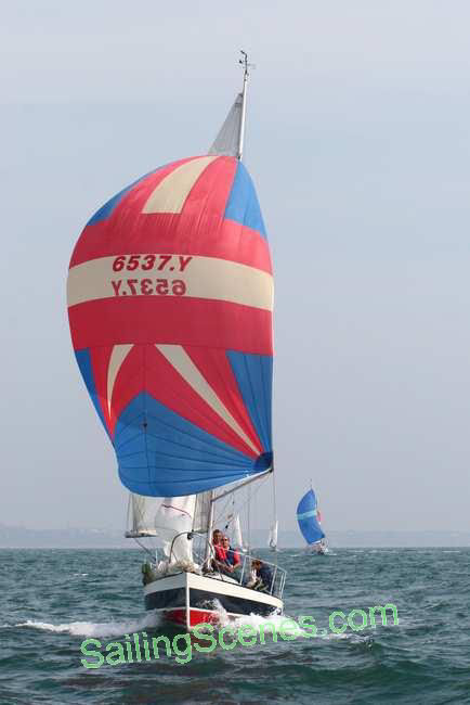 Action from the Lilliput Regatta photo copyright David Harding / www.sailingscenes.com taken at Lilliput Sailing Club and featuring the IRC class