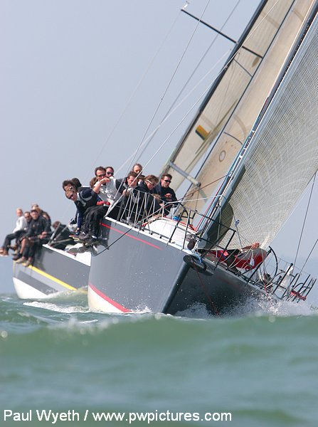 A busy weekend in the Solent with the Raymarine Spring Championships, Big Boat Series & Spring Series concluding photo copyright Paul Wyeth / www.pwpictures.com taken at Warsash Sailing Club and featuring the IRC class