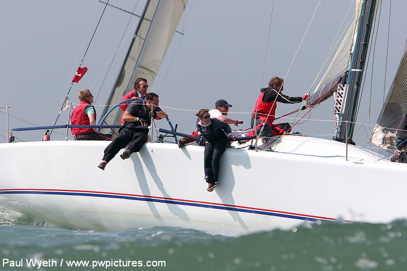 A busy weekend in the Solent with the Raymarine Spring Championships, Big Boat Series & Spring Series concluding photo copyright Paul Wyeth / www.pwpictures.com taken at Warsash Sailing Club and featuring the IRC class