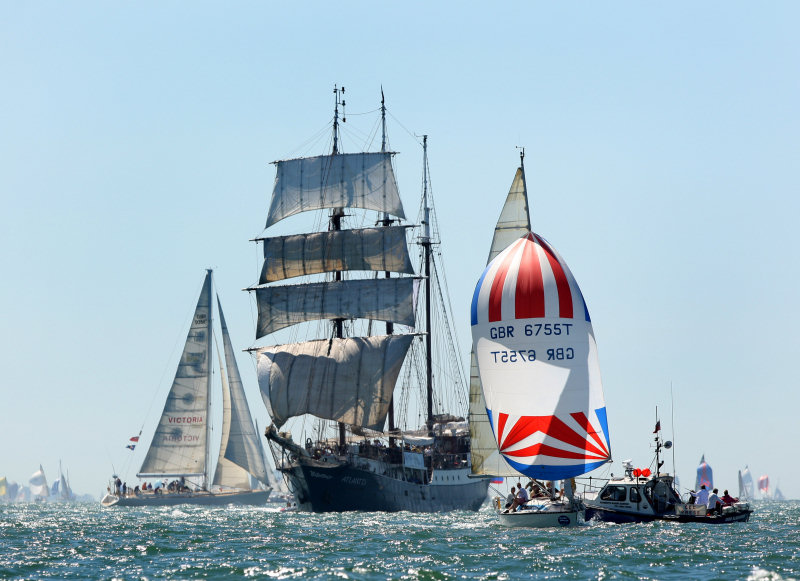 The full schedule is completed in 'champagne sailing' conditions on day two of Skandia Cowes Week photo copyright OnEdition taken at  and featuring the IRC class