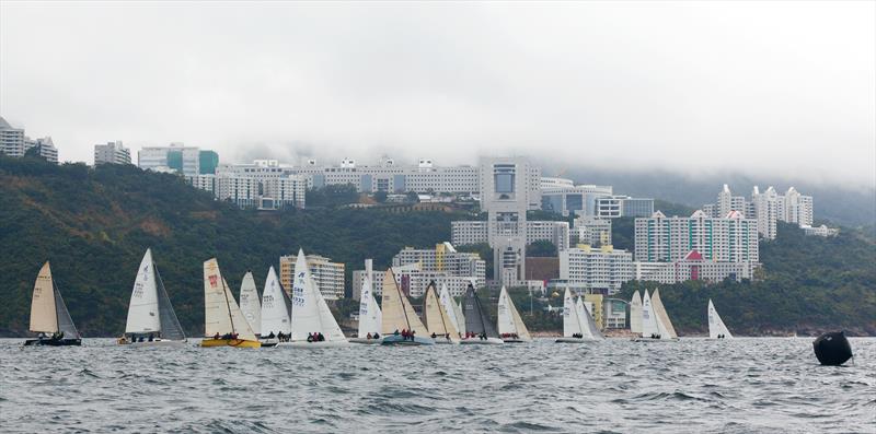 Day 2 of the 2014 Jeanneau Class Regatta in Hong Kong photo copyright Guy Nowell / RHKYC taken at Royal Hong Kong Yacht Club and featuring the IRC class