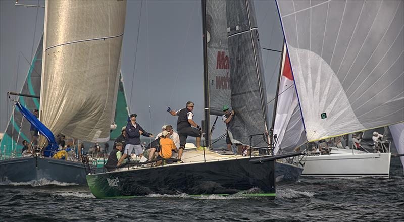 Douglass Curtiss' Wicked 2.0 at start of 'Round-the-Island RaceEdgartown Race Weekend photo copyright Michael Berwind taken at Edgartown Yacht Club and featuring the IRC class
