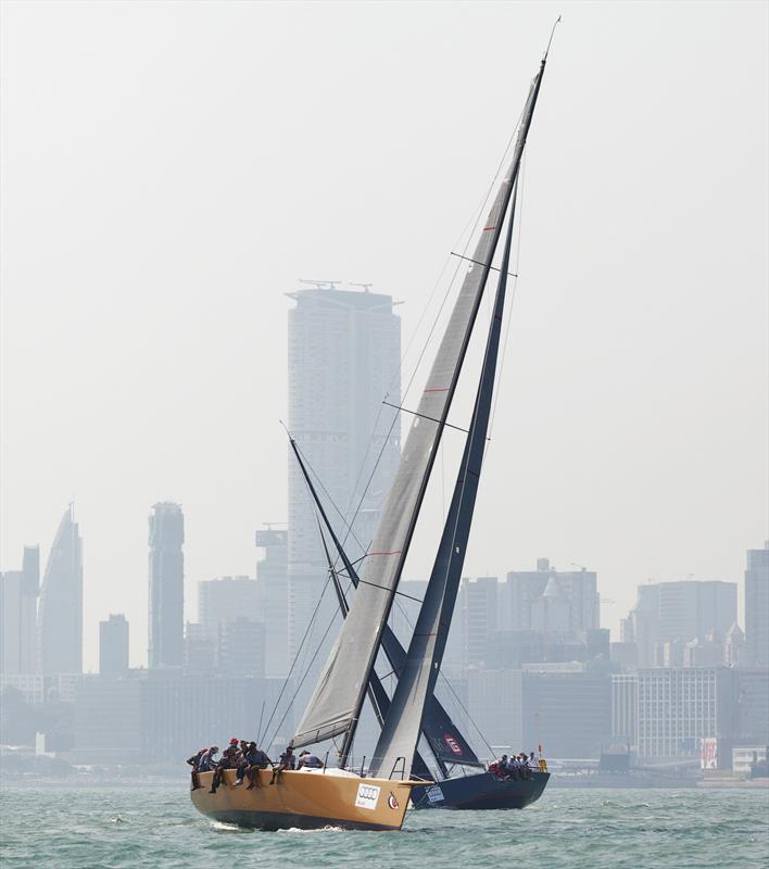 Audi Hong Kong to Hainan Race race start photo copyright Guy Nowell / RHKYC taken at Royal Hong Kong Yacht Club and featuring the IRC class