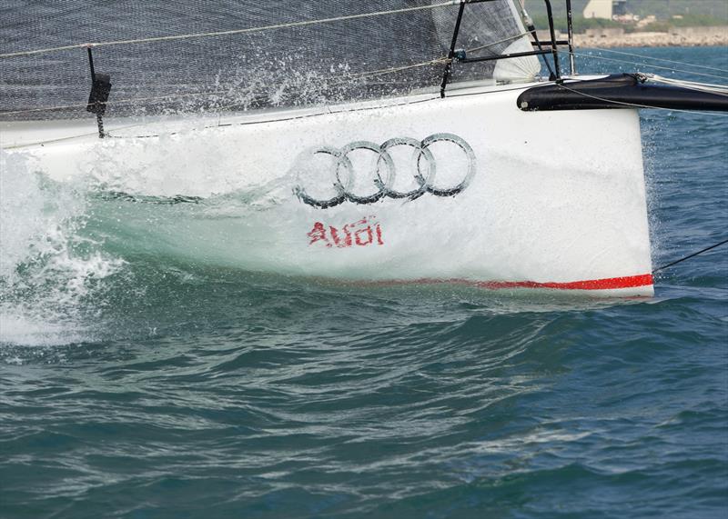 Audi Hong Kong to Hainan Race race start photo copyright Guy Nowell / RHKYC taken at Royal Hong Kong Yacht Club and featuring the IRC class