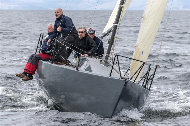 Clyde Icebreaker Regatta photo copyright Tony Barr taken at Fairlie Yacht Club and featuring the IRC class