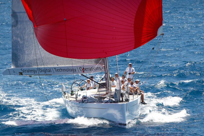 Humildad Zero, Daniel Figuerido's Soto 53, victorious in CSA Racing 1 in the Pearns Point Round Antigua Race photo copyright Paul Wyeth / www.pwpictures.com / Antigua Sailing Week taken at Antigua Yacht Club and featuring the IRC class