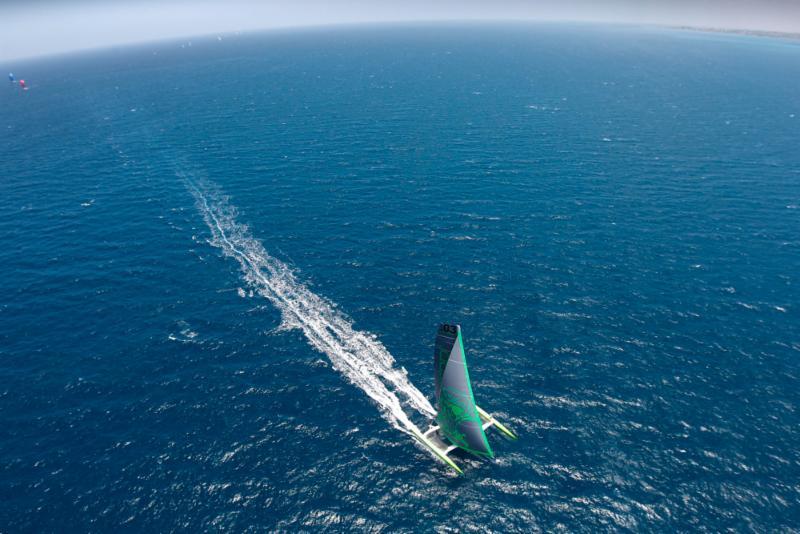 Phaedo^3 - another record under their belt in the Pearns Point Round Antigua Race photo copyright Paul Wyeth / www.pwpictures.com / Antigua Sailing Week taken at Antigua Yacht Club and featuring the IRC class