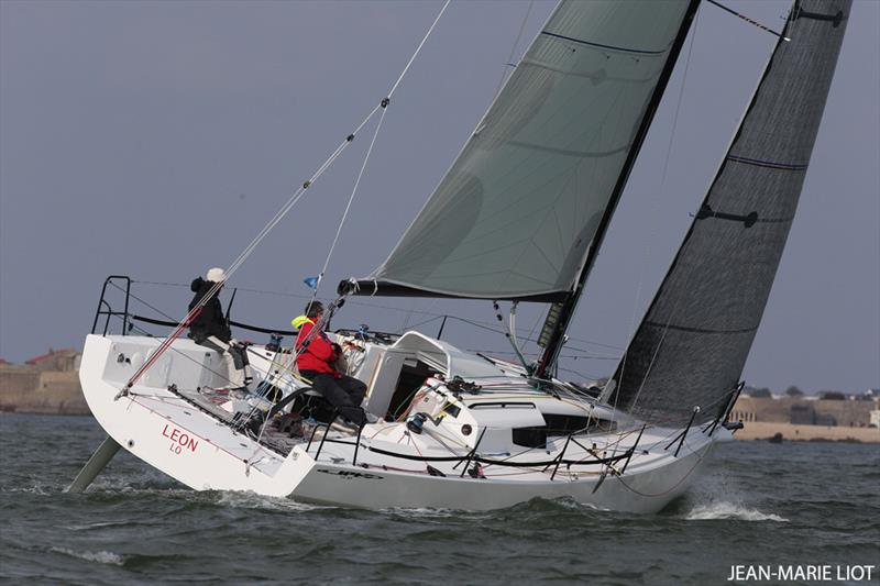 Géry Trentesaux's new JPK 10.80, Courrier Du Leon, wins the 2015 Cervantes Trophy Race - photo © Jean-Marie Liot