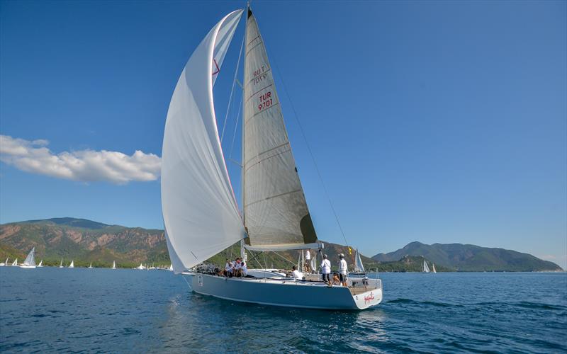 Marmaris International Race Week day 1 photo copyright Icarus Sailing Media taken at Marmaris International Yacht Club and featuring the IRC class