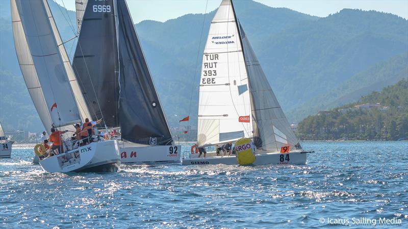 Marmaris International Race Week day 3 photo copyright Icarus Sailing Media taken at Marmaris International Yacht Club and featuring the IRC class