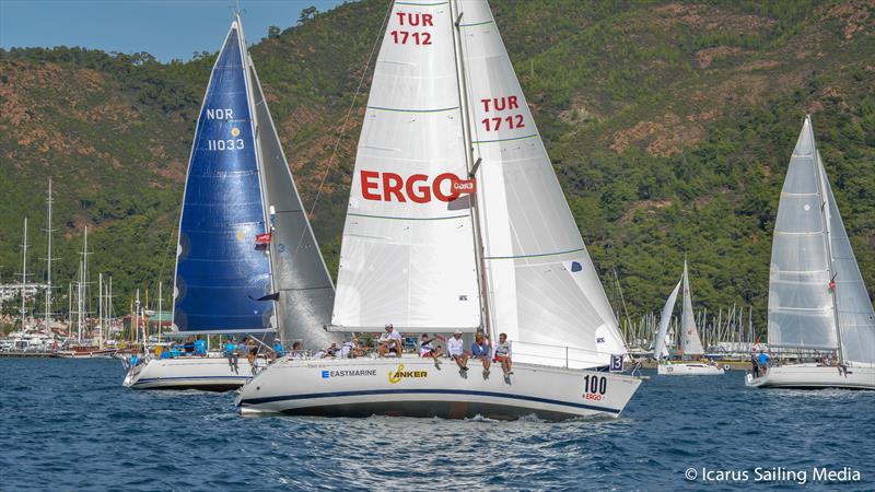 Marmaris International Race Week day 5 photo copyright Icarus Sailing Media taken at Marmaris International Yacht Club and featuring the IRC class