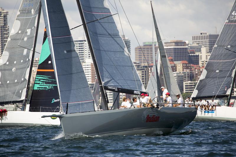 Indian returns in good form photo copyright David Brogan / www.sailpix.com.au taken at Cruising Yacht Club of Australia and featuring the IRC class