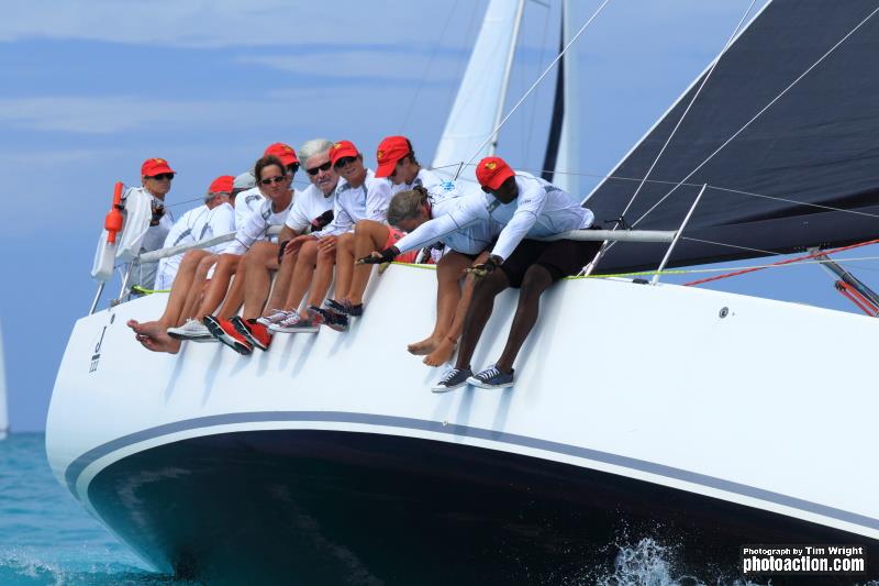 Valentine's Regatta at Jolly Harbour day 2 photo copyright Tim Wright / www.photoaction.com taken at Jolly Harbour Yacht Club and featuring the IRC class