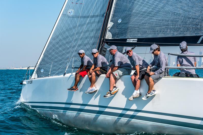IRC victory for Atari 7 in the Dubai to Muscat Race photo copyright UAE Sailing & Rowing Federation taken at  and featuring the IRC class